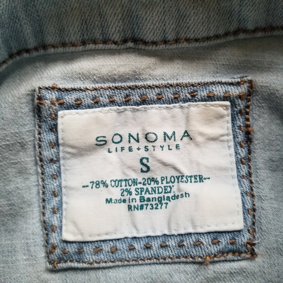 Sonoma Life Style Denim Jacket - Picture 3 of 4